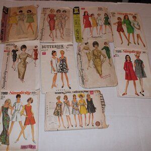 Vintage Sewing Pattens Size 16